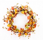 Chinese lantern berry wreath