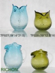 hanmade glass owl