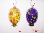 GLASS BIRD FEEDER