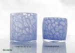 handmade glass candle holder