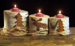 white birch candle holder